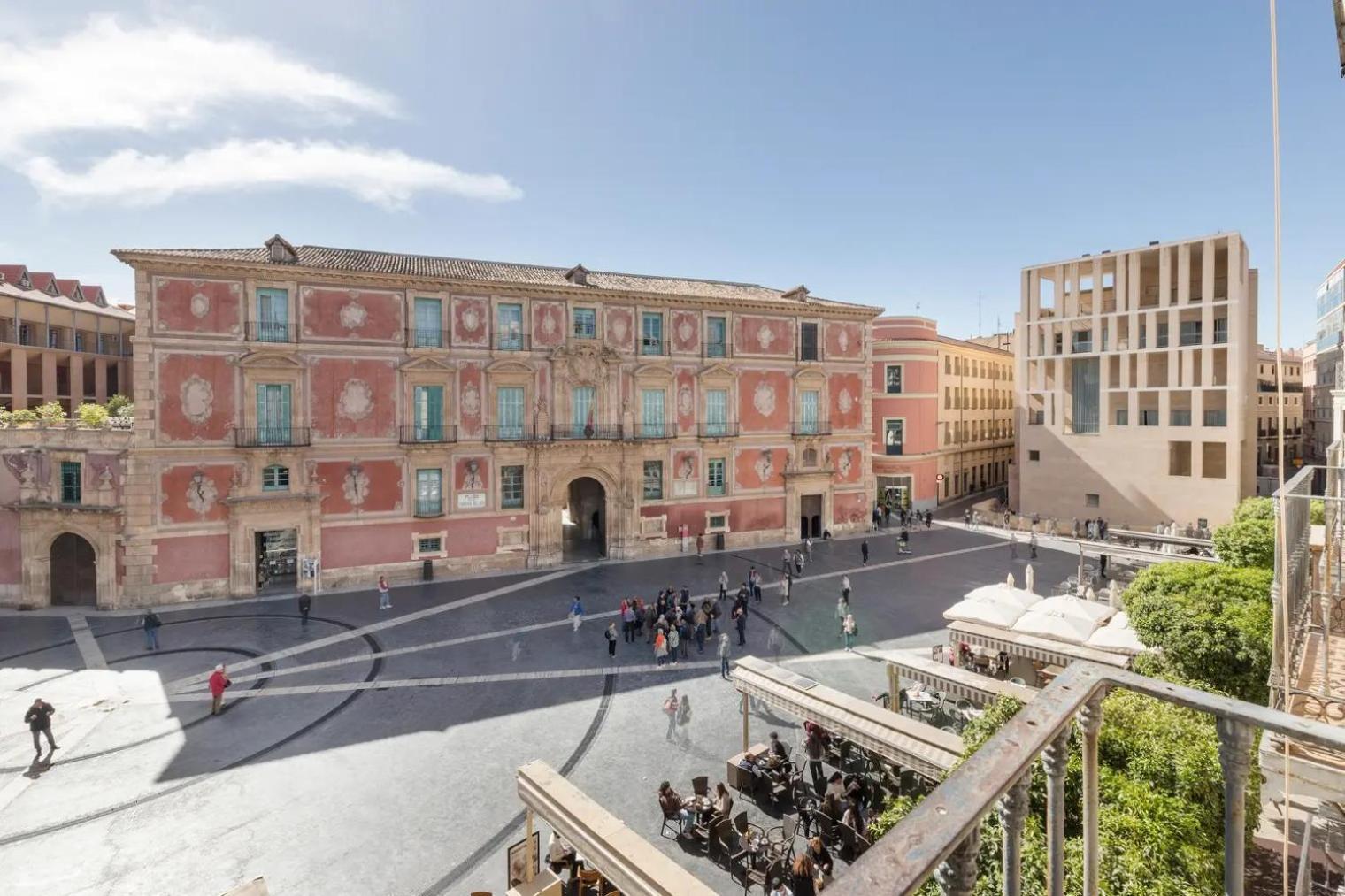 Vista A La Catedral Daire Murcia Dış mekan fotoğraf